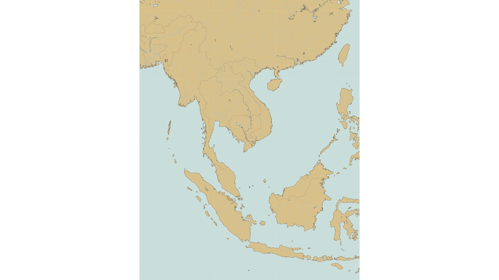 历史侨批真实地图底图